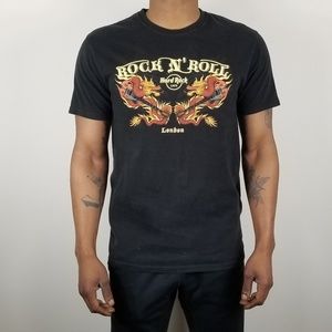 Hard Rock Cafe London rock n roll graphic tee